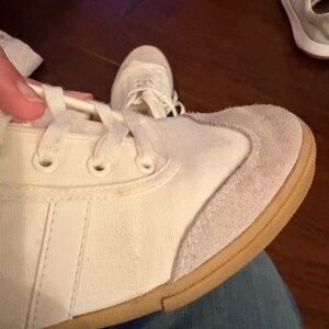 Men’s Gola White and Tan Shoes